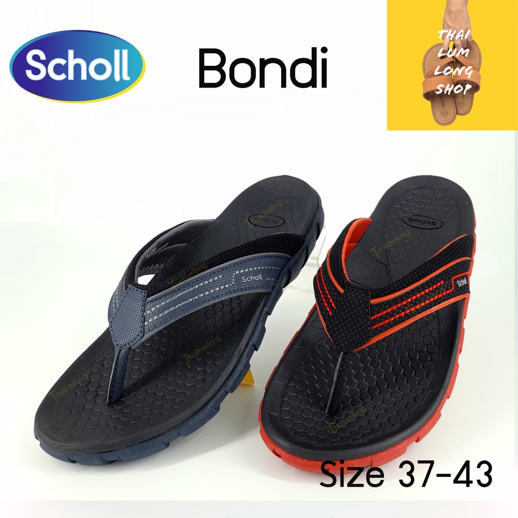 Scholl ฺBondi รองเท้าScholl รองเท้าสกอลล์-บอนดิ 3u-2466 แบบหนีบ คีบ เพื่อสุขภาพ  สำหรับชายและหญิง