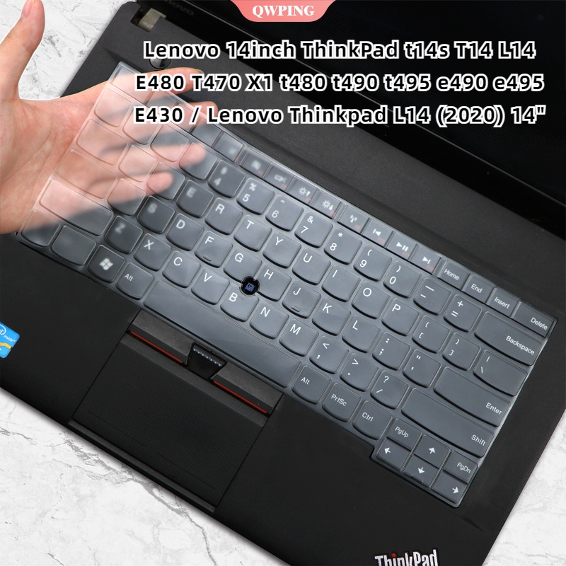 เคสแป้นพิมพ์ซิลิโคนใส สําหรับแล็ปท็อป Lenovo ThinkPad L14 (2020) 14 นิ้ว Lenovo 14 นิ้ว ThinkPad t14