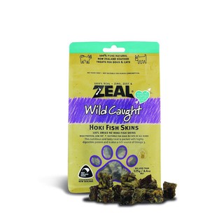 ZEAL Hoki Fish Skins 125g (หนังปลาหิมะอบแห้ง)