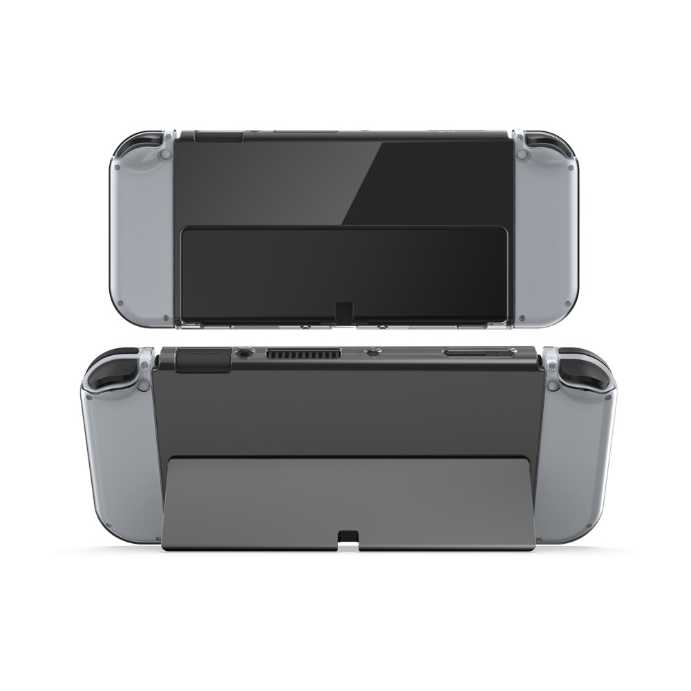 เคสใสNintendo Switch OLED ตรงจอย ของแท้ DOBE TNS-1133B บางและเคสกลางเป็นกรอบใส่