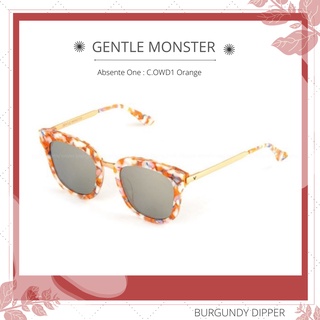 แว่นกันแดด GENTLE MONSTER รุ่น ABSENTE ONE : C.OWD1 ORANGE