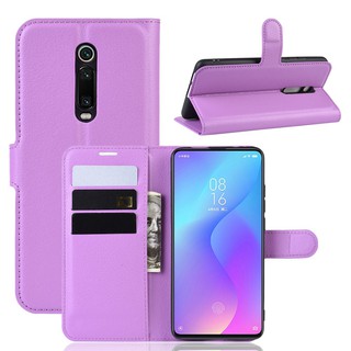 เคสเคสโทรศัพท์หนังฝาพับพร้อมช่องใส่บัตรสําหรับ Xiaomi Redmi K 20 / Redmi K20 Pro / Xiaomi 9t / Xiaomi 9t Pro 6 . 39กรณีโทรศัพท์มือถือ