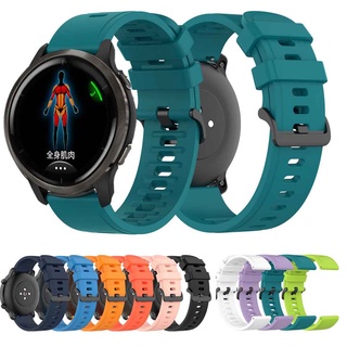 สายนาฬิกาข้อมือซิลิโคน 22 มม. สําหรับ Garmin Venu 2/Vivoactive 4/GarminActive