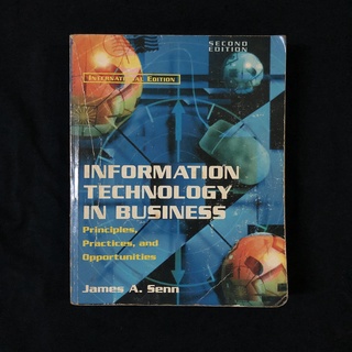 หนังสือ Information Technology in Business : Principles, Practices, and Opportunities (2nd Edition) มือสอง