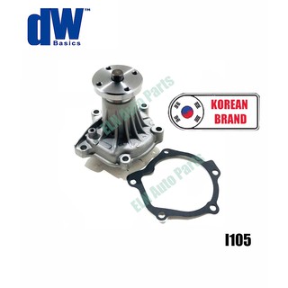 ปั๊มน้ำ (water pump) อีซูซุ ISUZU Trooper MK I UBS16, UBS17 2.6L ปี 1981-1991 eng.4ZE1