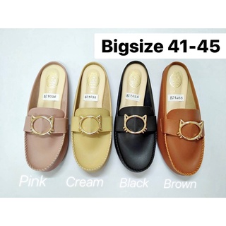 👠งานหนังนิ่มมม sz.41-45 แต่งอะไหล่เหมียว