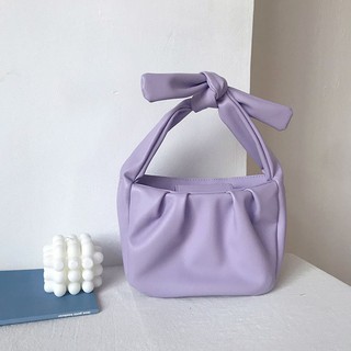 Bow bag กระเป๋าถือ กระเป๋าสะพายเเฟชั่น ส่งฟรี