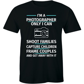 เสื้อยืด พิมพ์ลาย IM A Pographer Only I Can Shoot Families ของขวัญวันขอบคุณพระเจ้า สําหรับเด็กผู้ชาย