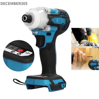 December305 Impact Driver Brushless Lithium Electric Screwdriver High‑Power Rechargeable Hand Drill 18V