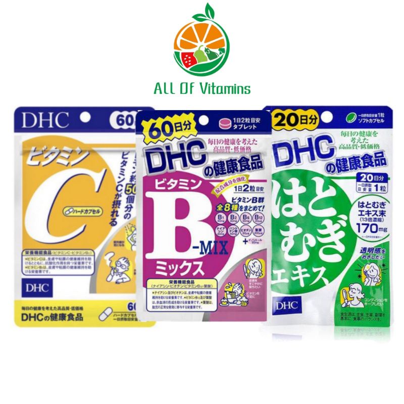 *พร้อมส่ง* DHC Vitamin C/ Vitamin B วิตามินซีและวิตามินบีแท้นำเข้าจากญี่ปุ่น