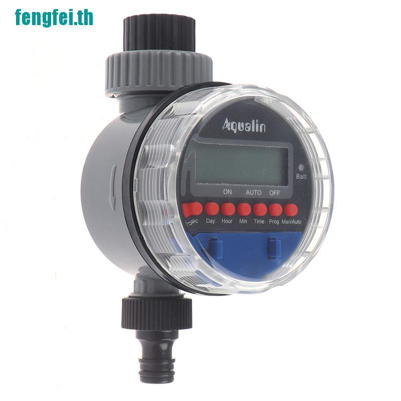 fengfei จอแสดงผล LCD อัตโนมัติรดน้ําจับเวลาอิเล็กทรอนิกส์วาล์วชลประทาน