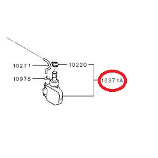 หม้อพักหม้อน้ำ มิราจ Mitsubishi แท้เบิกศูนย์ รหัส 1375A209