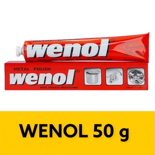 wenol ครีมขัดโลหะ 50g ครีมขัดเงาโลหะ ครีมขัดโลหะ วีนอล 50 กรัม.