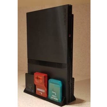 ขาตั้ง PlayStation 2 Slim (PS2)/ ขาตั้งแนวตั้ง Playstation 2 พร้อมช่องหน่วยความจํา