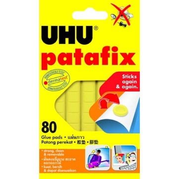 UHU (ยู้ฮู) กาวดินน้ำมัน patafix กาวติดผนัง 60g. - รูปที่ 3