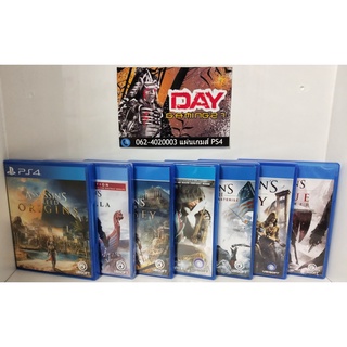 เกมส์PS4**Assassins Creed&lt;Valhalla&gt;&lt;Syndicate&gt;&lt;Rogue&gt;&lt;3&gt;&lt;Odyssey&gt;&lt;Origins&gt;&lt;Unity&gt;**สินค้ามือ&lt;1&gt;&lt;2&gt;