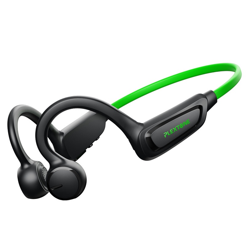 Plextone Boost1 Bone Conduction Neckband Bluetooth Earphone Wireless Sport Running Headphone Gaming Headset