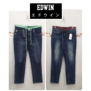 Edwin กางเกงยีนส์ ผู้หญิง มือสอง ผ้านิ่ม Size S,M,L,XL