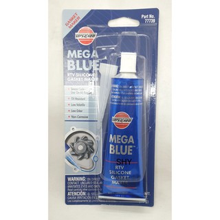 กาวทาปะเก็นสีฟ้า กาวฟ้า เวอร์ซาเคม Versachem Mega Blue ขนาด 85 กรัม No.77739 USA.