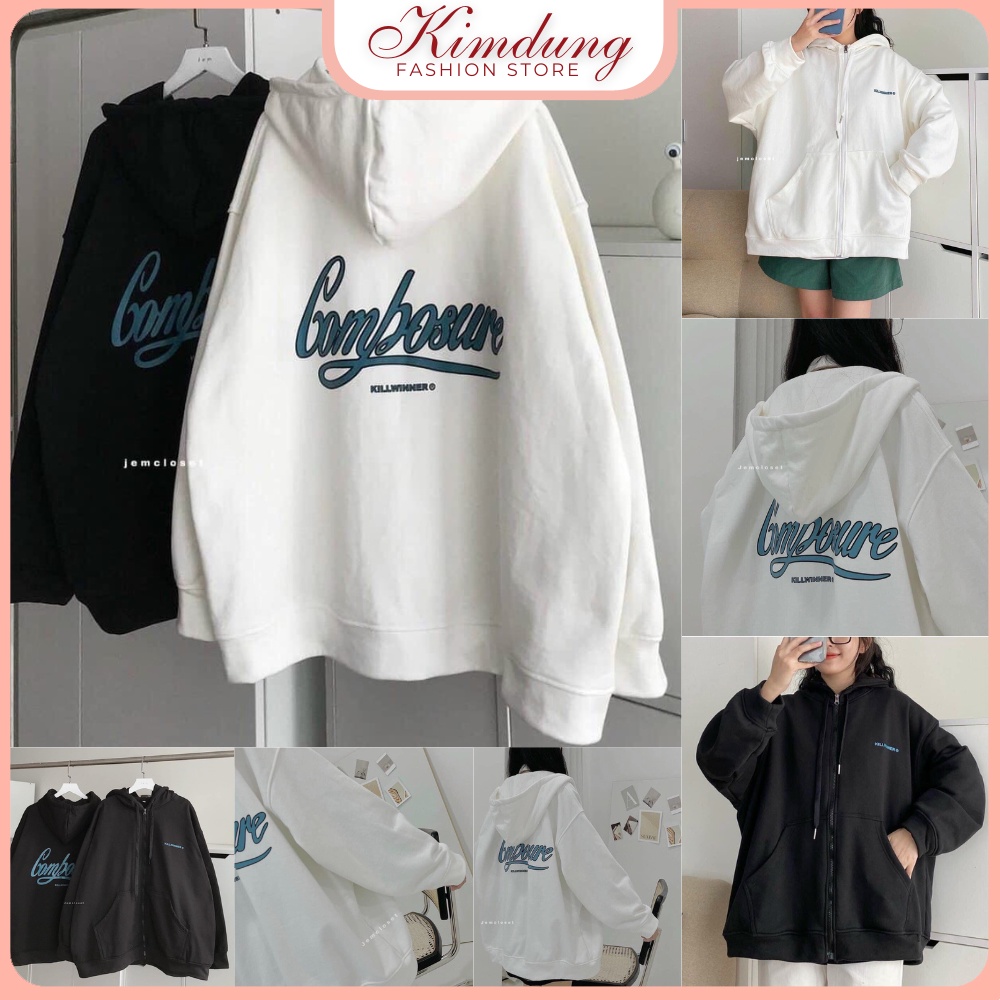 Hoodie เสื้อสําหรับผู้ชายและผู้หญิงธรรมดา KillWinner ขนแกะผ้า UNISEX หลวม Fit - Kim Dung Fashion Sto