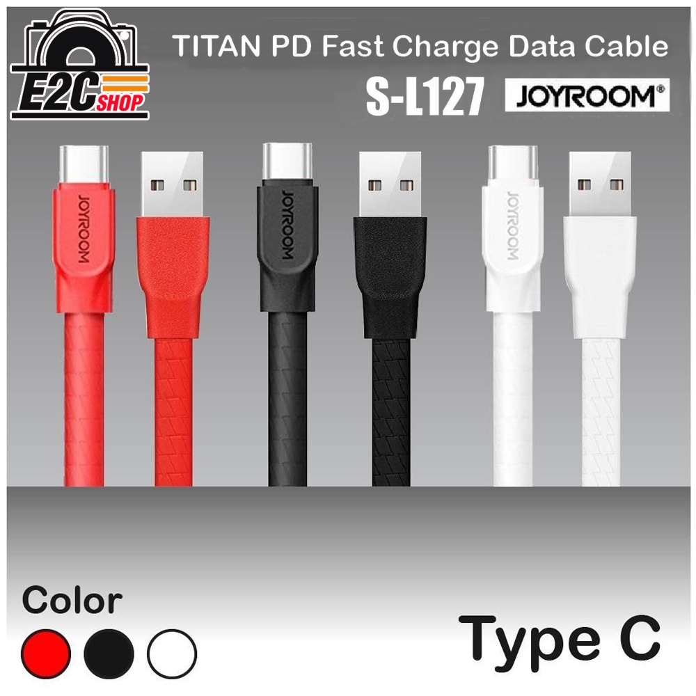 Joyroom สายชาร์จ S-L127 Data Cable (ความยาว 1.2 เมตร)TITAN S-L127 มีรับประกัน