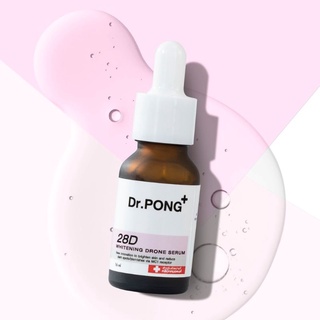💥[แท้💯%]✨Dr.PONG 28D whitening drone serum เซรั่มผิวขาว ลดจุดด่างดำ ดอกเตอร์พงศ์ 16 ml.⚡