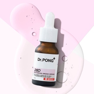 💥[แท้💯%]✨Dr.PONG 28D whitening drone serum เซรั่มผิวขาว ลดจุดด่างดำ ดอกเตอร์พงศ์ 16 ml.⚡