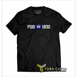 เสื้อยืด พิมพ์ลาย Distro Supporters psis Semarang 1932 สีฟ้า สําหรับผู้ชาย