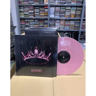 🔥พร้อมส่ง🔥 Blackpink the Album vinyl pink ver. แผ่นเสียงแบล็คพิ้งค์ the Album
