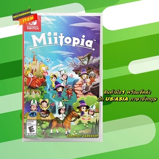 พร้อมจัดส่ง NINTENDO SWITCH Miitopia ปก US/ASIA ENG