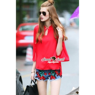 Red Blouse Rose