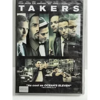 DVD : Takers (2010) พลิกแผนปล้นระห่ำนรก " Matt Dillon, Paul Walker "