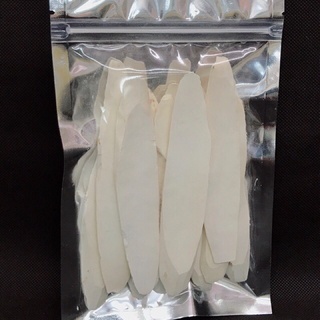 ฮ่วยซัว หรือไหวชาน พร้อมส่ง(山药片 )ขนาด100g พืชตระกูลมัน ถือเป็นสมุนไพรบำรุง ช่วยย่อยอาหาร แก้ท้องร่วง ลดเหงื่อ บำรุงไต