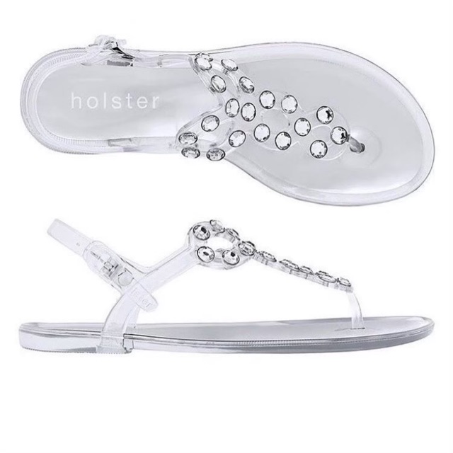 รองเท้าแตะหุ้มส้น HOLSTER รุ่น Masquerade สี clear