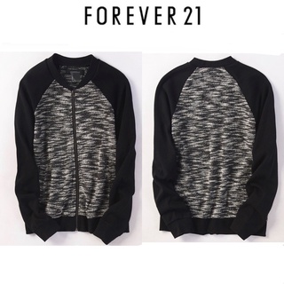 เสื้อคลุม ไหมพรม เสื้อคลุมนิตติ้ง เสื้อกันหนาว 🍂แบรนด์ ✨FOREVER21✨แท้💯%（JK533)