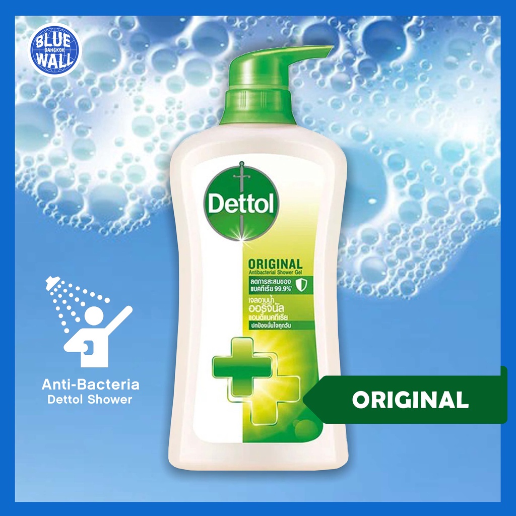♨ พร้อมส่ง ♨ Dettol Shower Gel Anti-Bacteria Original 500ml