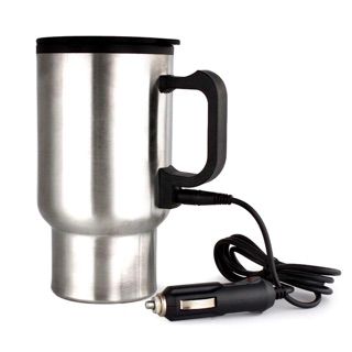 Heater Travel Mug แก้วเก็บอุณหภูมิพร้อมอุปกรณ์ อุ่นได้ขนาด 450ml.