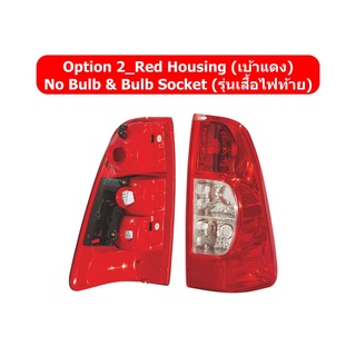 ไฟท้าย อีซูซุ ดีแมกซ์ ISUZU DMAX ปี 2007-2011 เสื้อไฟท้าย ดี…