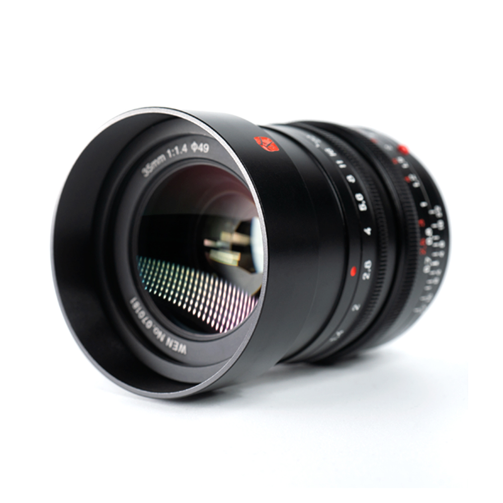 7Artisans เลนส์กล้อง 35mm F1 . 4 สําหรับกล้อง Leica M Mount Lens Cameras Manual Mf M240 M3 M6 M7 M8 M9 M10