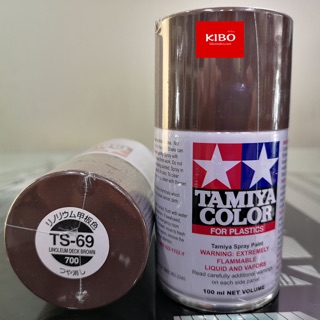 สีสเปรย์ทามิย่า Tamiya TS-69 Linoleum deck brown สีน้ำตาล