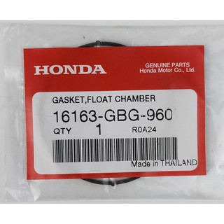 16163-GBG-960 ปะเก็นห้องลูกลอย Honda c100 แท้ศูนย์