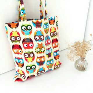 กระเป๋าผ้า fancy owl Totes&amp;Shopper