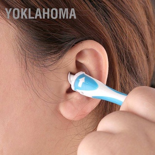 Yoklahoma เครื่องมือซิลิโคนแว็กซ์ทําความสะอาดหูแบบเกลียว