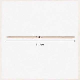 แท่งไม้ส้ม ไม้ดันหนัง 100ขิ้น/แพค ขนาดไซส์ 11.4 cm. 🌈 พร้อมส่ง 🌈
