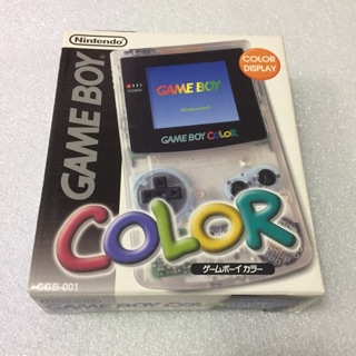 Gameboy Color งานกล่องสีใส สภาพสวยๆ ของแท้นำเข้าจากญี่ปุ่น