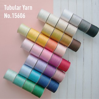 MOMOTARA No. 15606 เชือก  เส้นด้ายกลม Tubular Yarn ขนาด 0.1 CM ยาว 200 หลา ชุดที่ 2