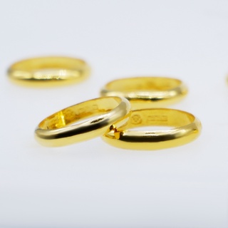 ราคาSHINING GOLD ทองคำแท้ 96.5% แหวนเกลี้ยงเงา แสดงถึงชีวิตที่ราบรื่น สดใสไปด้วยกัน น้ำหนัก ครึ่งสลึง (1.9 กรัม)