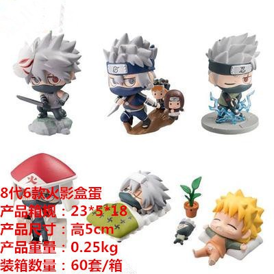 Blind Box Naruto 1 7th Generation 6 Naruto Daquan Naruto Xiaopian กล่อง ...