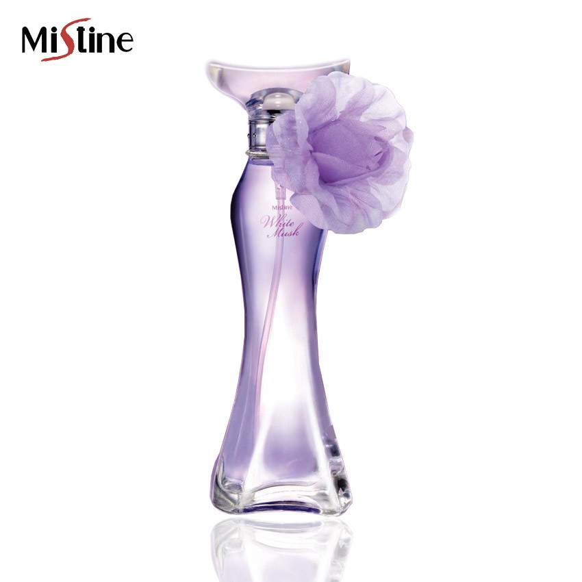 Mistine White Musk Perfume Spray 50ml. มิสทีน ไวท์ มัสค์ เพอร์ฟูม สเปรย์ สเปรย์น้ำหอมผู้หญิง น้ำหอมผู้หญิง กลิ่นหอม