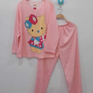 ชุดนอนขายาวคิตตี้140บาท